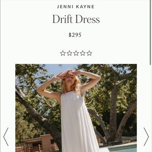Jenni Kayne Drift Dress NWT Ivory Small